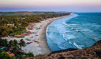 Biển Arambol của Goa