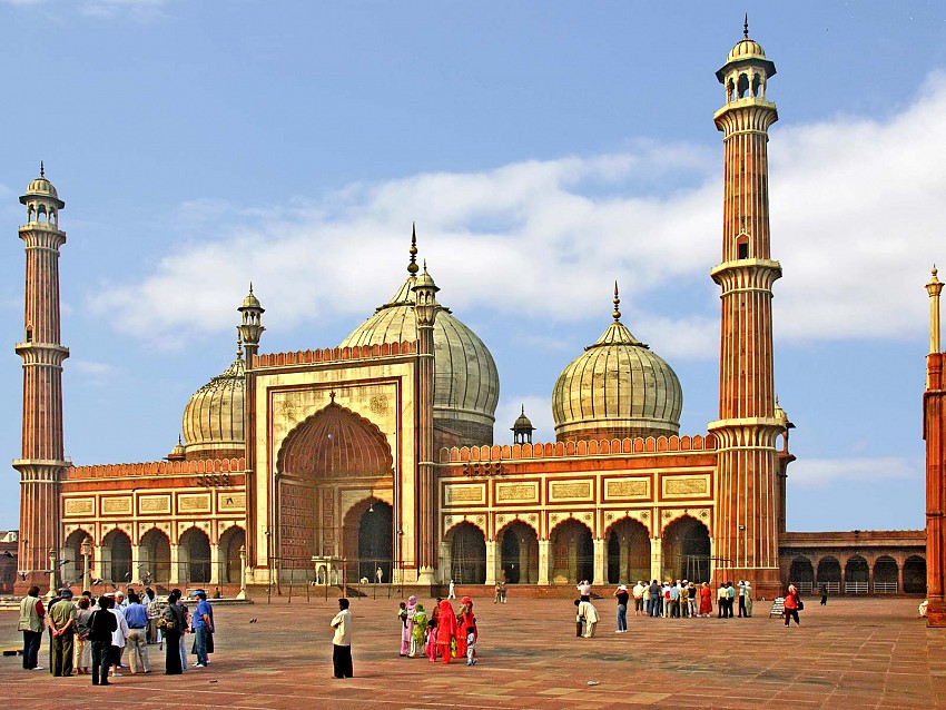 Khám phá thánh đường hồi giáo lớn nhất Ấn Độ Jama Masjid