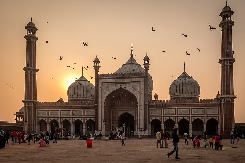 Khám phá thánh đường hồi giáo lớn nhất Ấn Độ Jama Masjid